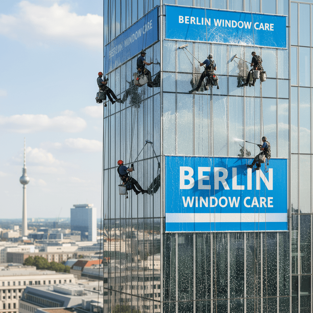 Großflächige Reinigung und Instandhaltung in Berlin