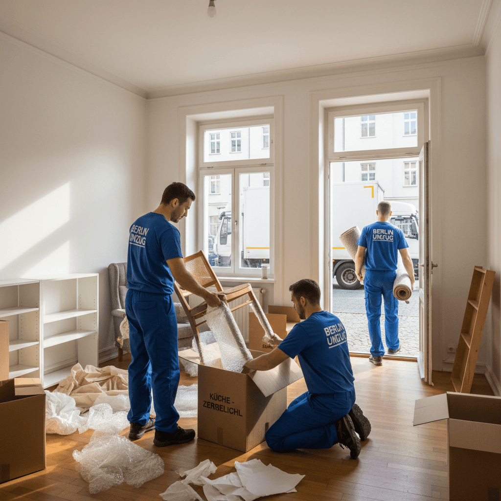 Umzugsservice mit professionellem Packing in Berlin