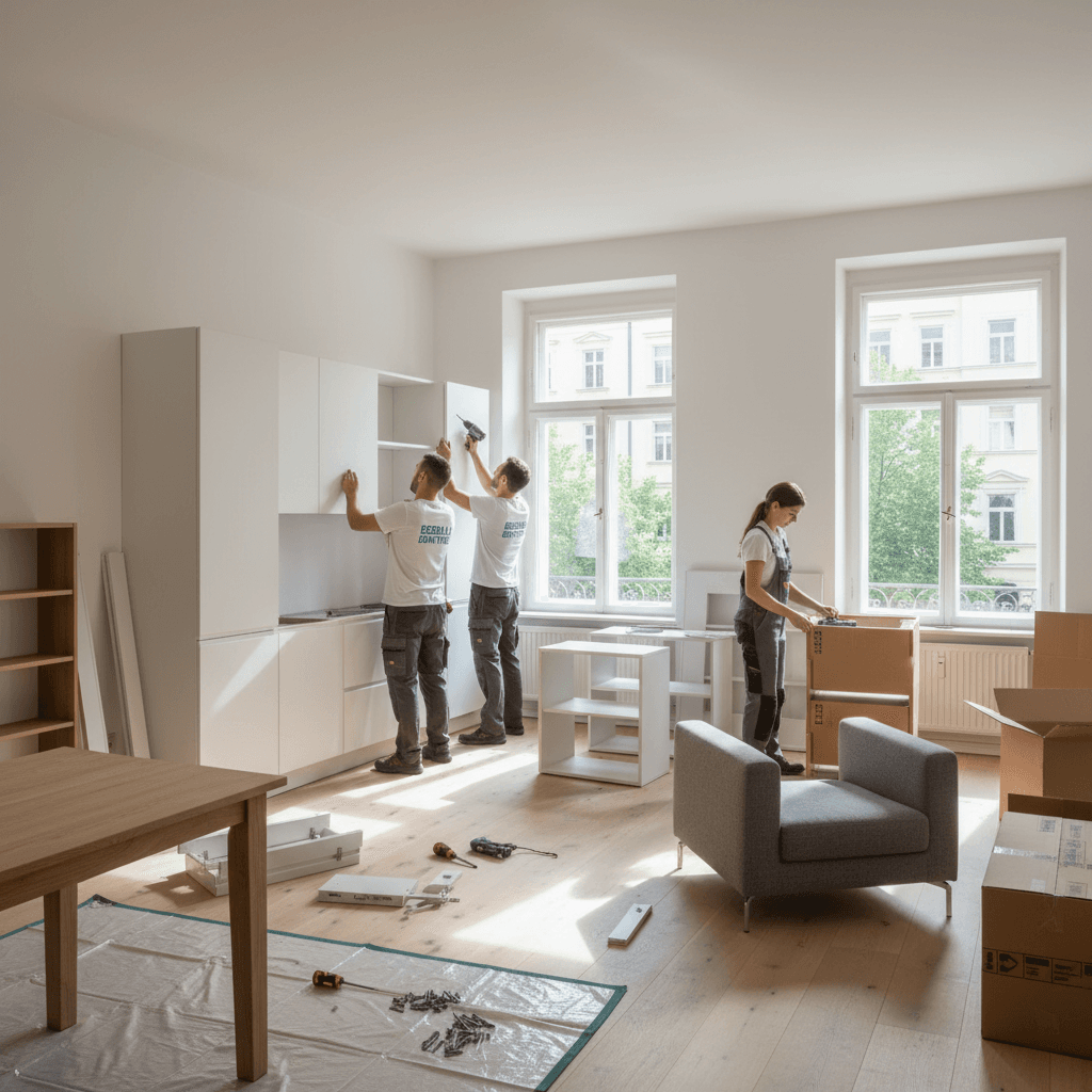 Möbel- und Kücheneinbau in Berliner Wohnungen